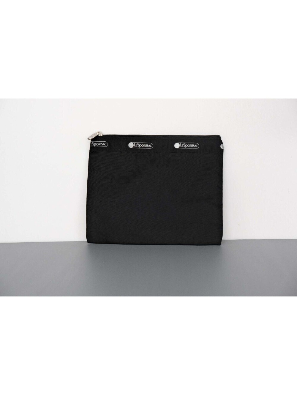 LeSportsac Double Black 1 Zipper Pouch NWOT